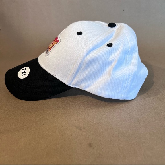 NWOT Super Bowl LIX White Black Caesars Sportsbook  Cap Hat 2XL 100% Cotton - Picture 3 of 8